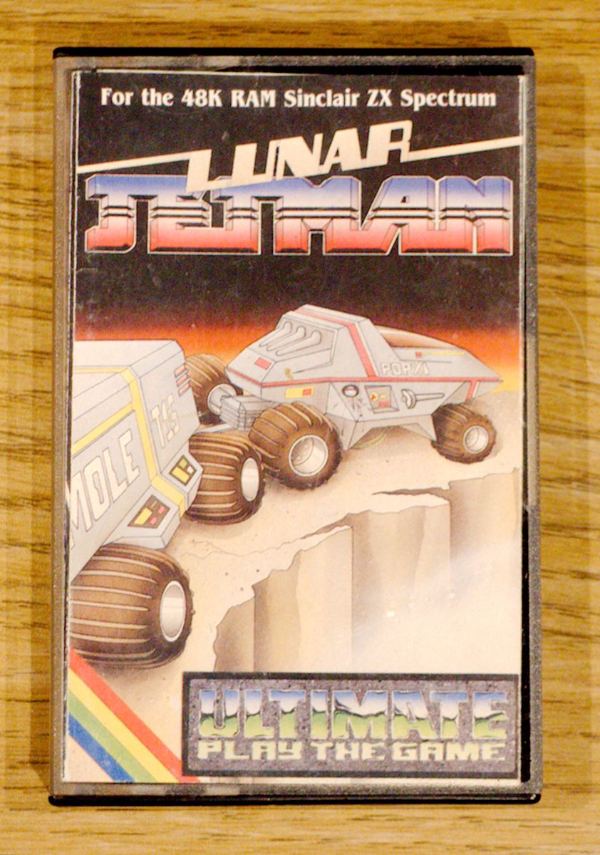 Lunar Jetman cassette case